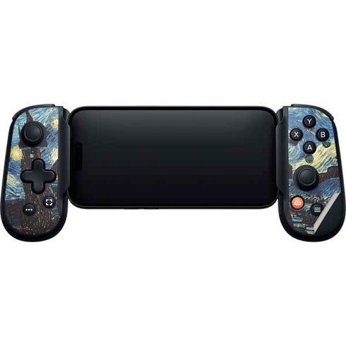 van Gogh - The Starry Night by Van Gogh Backbone One for iPhone Game Controller Skin